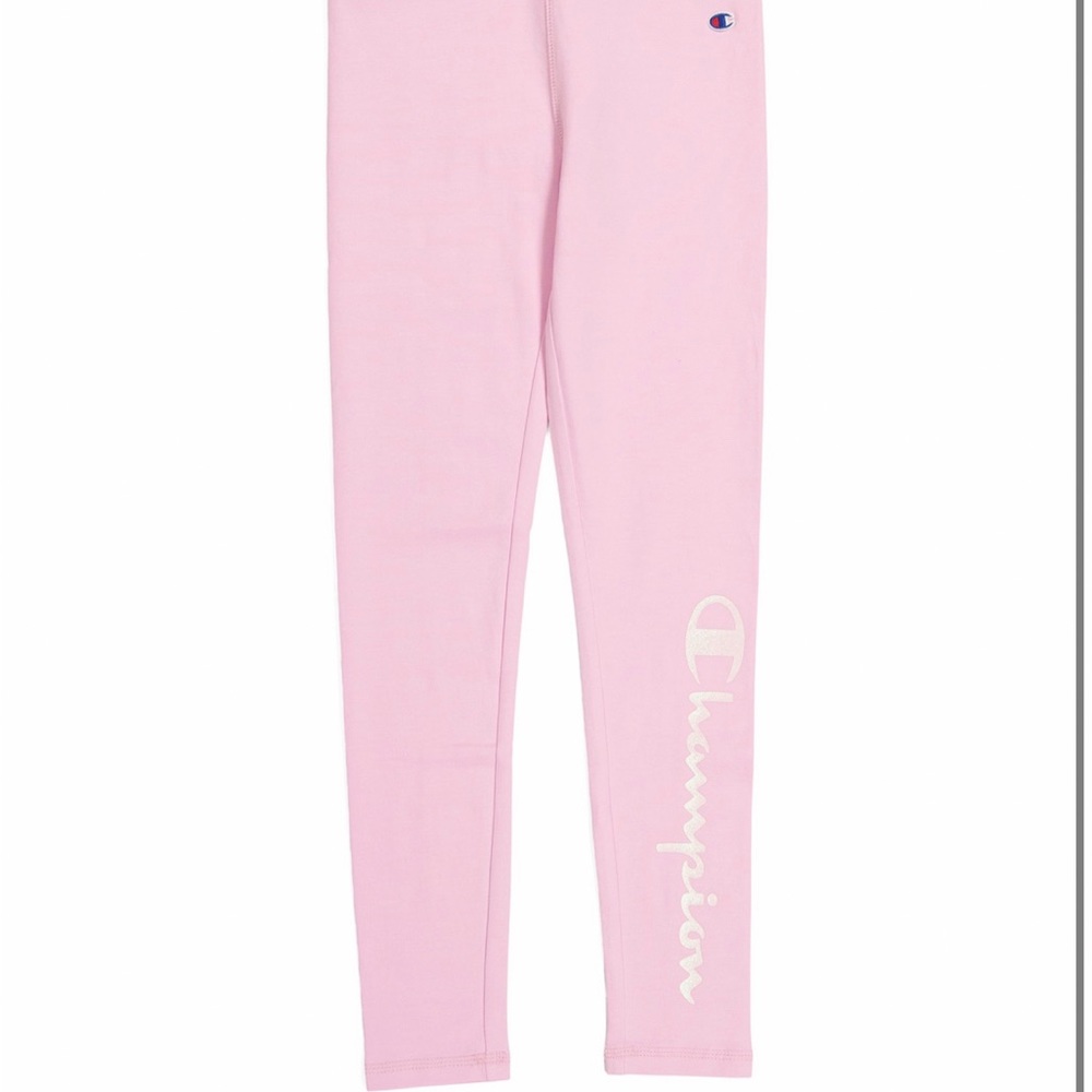 Girls Champion Pink Leggings